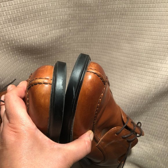 Johnston & Murphy lace up leather derby shoes, leather lining, 9.5 main image 6